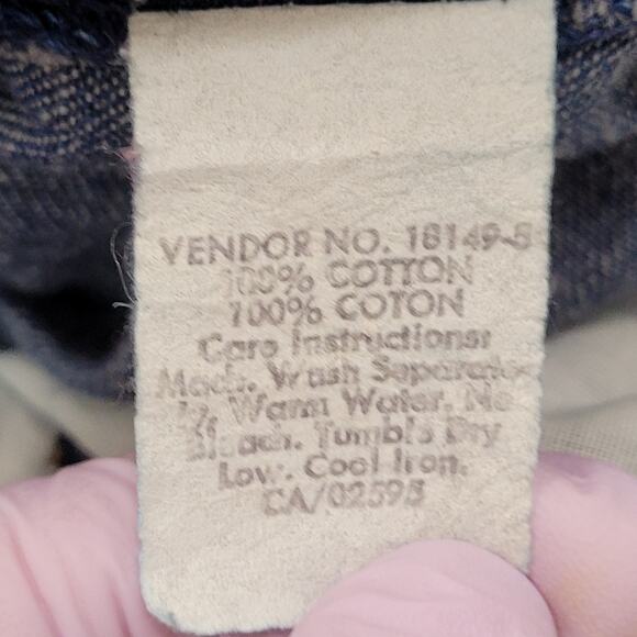 Vintage 80s MOD High-Waist Tapered Jeans Womens 4 28x33 Talon USA - Picture 5 of 16